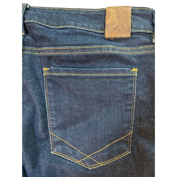 Raleigh Denim Jeans Skinny Handcrafted Stretch Low Dark Wash Size 29 - Picture 9 of 10